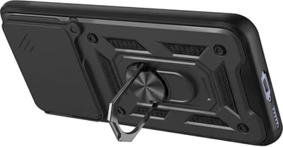 Mayaxess, Ringhoes voor Redmi Note 15 4G met Schuifbare Camerabescherming, Zwart