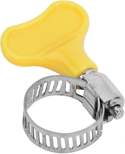 Dailygoody - Slangklem 10 Stuks - Roestvrijstalen Buisclips - Handvat