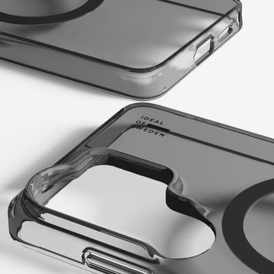 iDeal of Sweden Clear Case geschikt voor MagSafe geschikt voor Samsung Galaxy S26 Ultra - Tinted Black