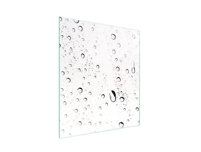 TMK ArtDeko Serie - Snijplank Glas - 45x52 cm - Kleurvolle Druppels - Stevig Veilig
