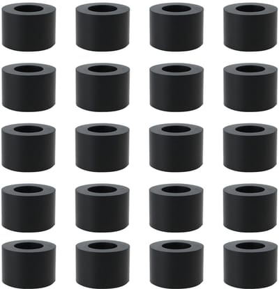 Dailygoods- Rubber Pakking 20 Stuks - Platte Wasmachine - Afdichting - Lekpreventie - Geschikt voor M8-bouten - 8 mm binnendiameter, 15 mm buitendiameter - Afdichtring