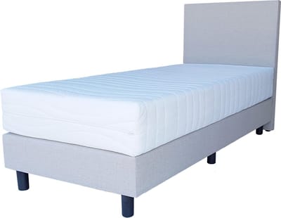 Boxspring Basic Beige- Pocketvering Matras - 90x200cm