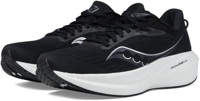 SAUCONY TRIUMPH 21 - Hardloopschoenen - Indigo Black - 12