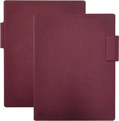 Raykon Klassieke Hoes Geschikt voor reMarkable Paper Pro - Magnetische Tablet Cover - Folio - Case - Wijnrood