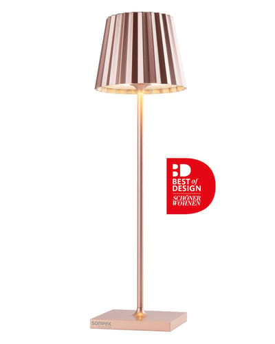 Sompex tafellamp TROLL 2.0 | Buitenlamp | Rose