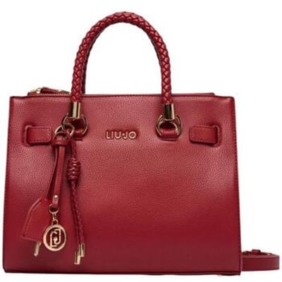 LIU JO handtas schoudertas Manh Satchel Brick Red wijnrood