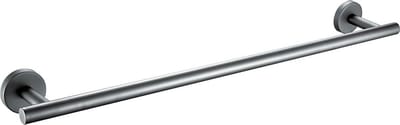 Profielenloods - Handdoekhouder gunmetal - Monteren met schroeven