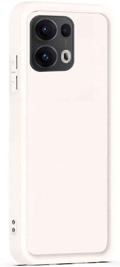 Hoesje geschikt voor Oppo Reno 13 Pro 5G - Versterkte randen - Bescherming Camera & Scherm - Matte Design Sand Beige