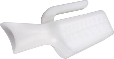 Vrouwelijk Urinoir voor Bed, Wit - Comfortabele Oplossing voor Thuisgebruik