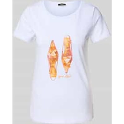 T-shirt met ronde hals