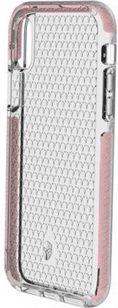 Force Case, Hoesje geschikt voor iPhone X / XS - LIFE Versterkt, Transparant