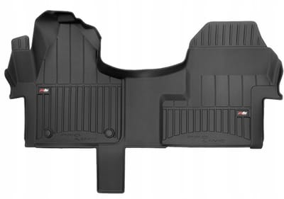 Frogum 3D Rubberen Vloermat – Geschikt voor MERCEDES-BENZ Sprinter W907 vanaf 2018 – 1-delig (Volledige breedte voorzijde) – TPE Premium Kwaliteit – Extra Hoge Rand 6 cm – Geurloos – Zwart
