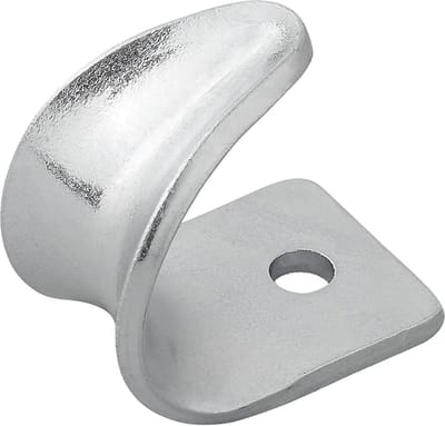 ProPlus Schroefbare haak - metaal - 37 x 25 x 3 mm - voor sjor- en spanbanden