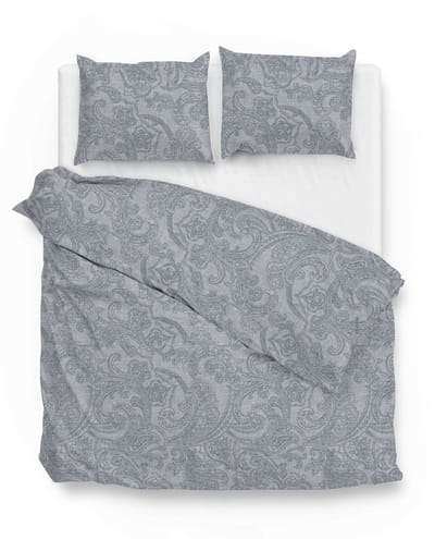 Zohome Dekbedovertrek Paisley-di-Lino - Abstract Bedlinnen - 240x220 - Blauw - Dekbedhoes van 100% Katoen