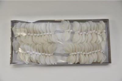 Bijstekers - W/b. 48 Butterflies/pick White 8 Cm