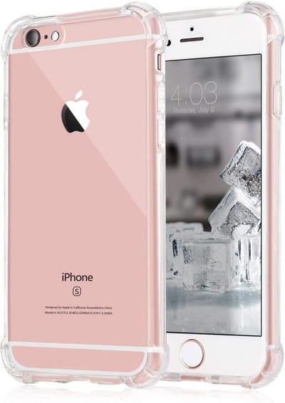 Hoesje voor iPhone 6 / iPhone 6S backcover Shockproof siliconen Transparant