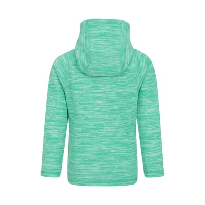 Mountain Warehouse Snowdonia II Full Zip Hoodie Kinderen/Kinderen (Groen)