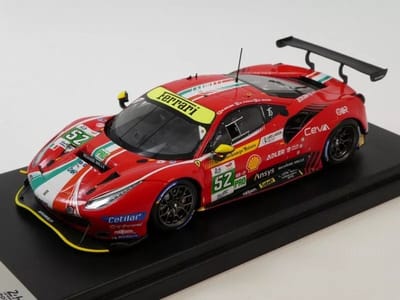 1:43 Ferrari 488 GTE AF Corse #52 24H LeMans 2021 D. Serra / M. Molina S. Bird Looksmart.