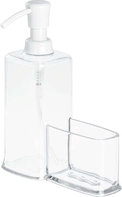 iDesign - Vella Zeepdispencer Caddy - Kunststof - Transparant