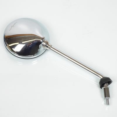 Rétroviseur droit rond chromé pour scooter Piaggio 50 Liberty 2015 CM020417 M8