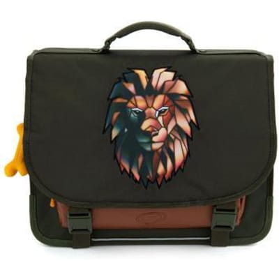 Stones and Bones Great Lion Khaki Lake schooltas Boekentassen en rugzakken