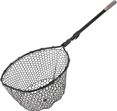 Westin W3 C&R Adjustable Full Rubber Mesh Telescopisch Landingsnet - Schepnet