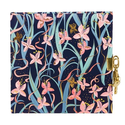 Goldbuch - Dagboek Garden Chic - Blauw