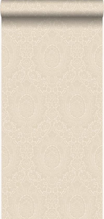 Origin Wallcoverings behang ornamenten zand beige - 53 cm x 10.05 m - 345426
