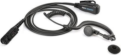 DerComms® Oortje voor Motorola portofoons DP2400 (E), DP2600 (E), DP3441 (E), MTP3250, XPR3300, P6620, MotoTRBO R5