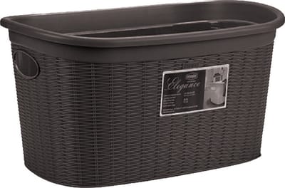 Stefanplast Wasmand Elegant 35 Liter 57,5 X 37 X 26 Cm Bruin
