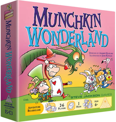 Asmodee Munchkin Wonderland - Kaartspel - Engelstalig - Steve Jackson Games