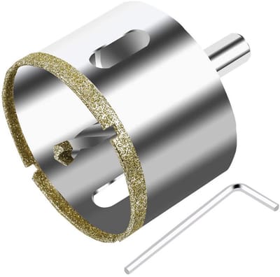 Diamant Boor / Loch Seeger met Centerboor voor Tegels, Glas, Keramiek en Graniet - 70mm