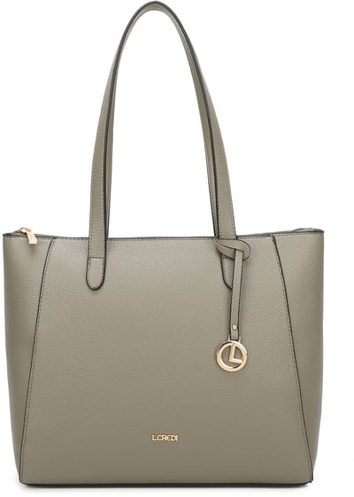 L.CREDI Schoudertas Polly Shopper Khaki Kaki