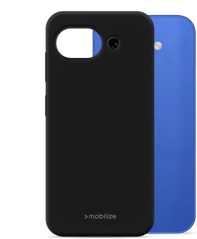 Mobilize Hoesje geschikt voor Google Pixel 10a Telefoonhoesje Flexibel TPU | Mobilize Rubber Gelly Backcover | Pixel 10a Case | Back Cover - Zwart