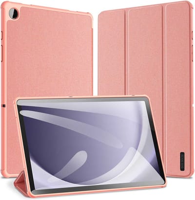 Dux Ducis - Tablet hoes geschikt voor Samsung Galaxy Tab A9 Plus (2023) - Domo Tri-fold Case - Auto Wake/Sleep functie - 11 inch - Roze