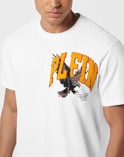 Round Neck T-Shirt Crystal Eagle Mini