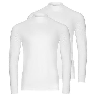 RAGMAN Heren longsleeve 2 pack Basic