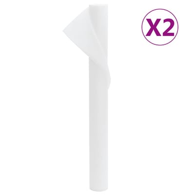 vidaXL - Vliesdoek - voor - planten - 2 - rollen - 70 - g/m² - 10x1,6 - m