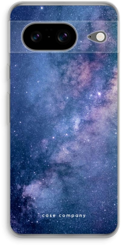 Case Company® - Hoesje geschikt voor Google Pixel 8 hoesje - Nebula - Soft Cover Telefoonhoesje - Bescherming aan alle Kanten en Schermrand