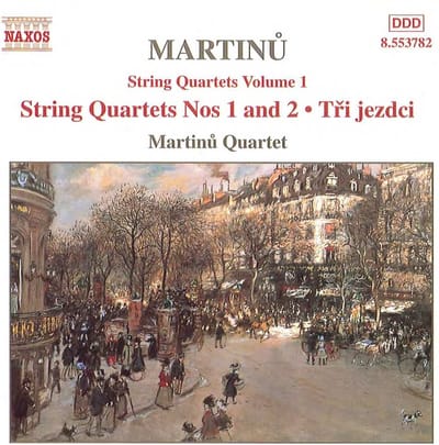 Martinu Quartet - Martinů: String Quartets Volume 1 (CD)