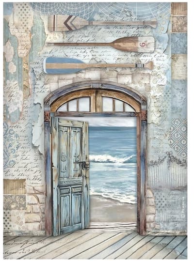 Stamperia - Silent Sea A4 Rice Paper Selection (6pcs) (DFSA4XSL)