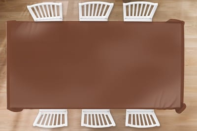 Tafelkleed - Tafellaken - 300x150 cm - Bruin - Donker - Kleuren - Binnen en Buiten