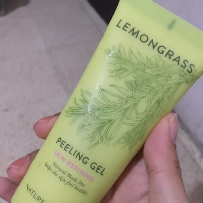 [NATURE REPUBLIC] Natural Made Lemongrass Ultra Peeling Gel 100ml 1pc + Sample Gifts white