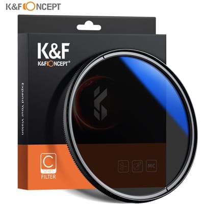 K&F CONCEPT 62mm Ultra Slim CPL Filter Optics Multi Coated MC Circulair Polariserend Gepolariseerd 72mm