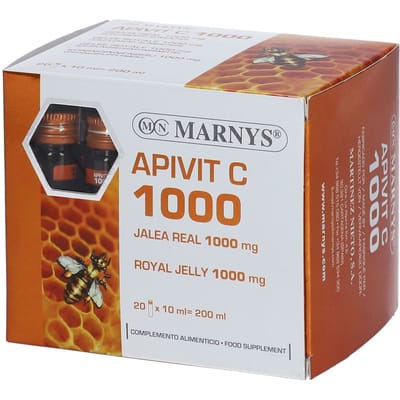 Marnys Apivit C Koninginnebrij 1000mg 20 Flacons