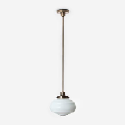 Hanglamp Alphonse 20's Brons - Art Deco Trade
