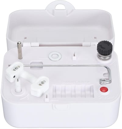 Spoelwinder, Professionele Automatische Spoelwinders voor Naaien, Hoge Snelheid Sidewinder Spoel met Slot en Verborgen Handvat, Draagbare Elektrische Spoel voor Ambachten