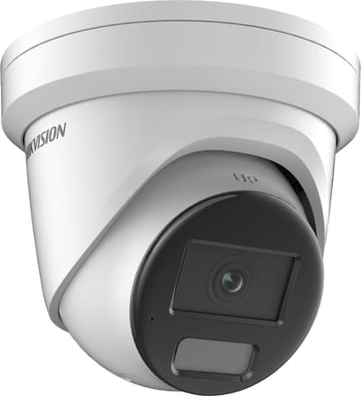 Beveiligingscamera - Turret Camera - Duidelijk Zicht - Kleurbeeld 's nachts - 30 Meter - Wit