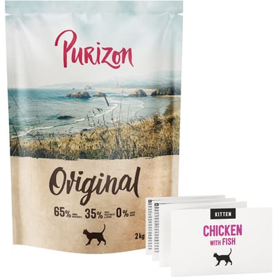 Purizon Kitten Kip & Vis - graanvrij - Nieuw Recept: 2 kg