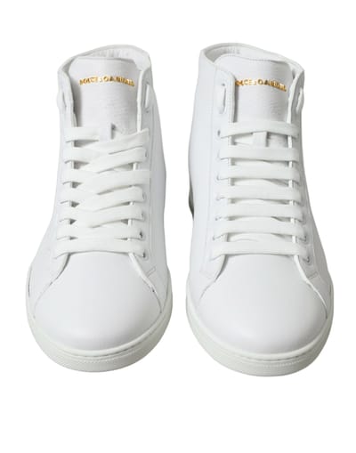 Leren Hoge Sneakers